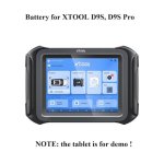 Battery Replacement For XTOOL D9S D9SPro Diagnostic Tool